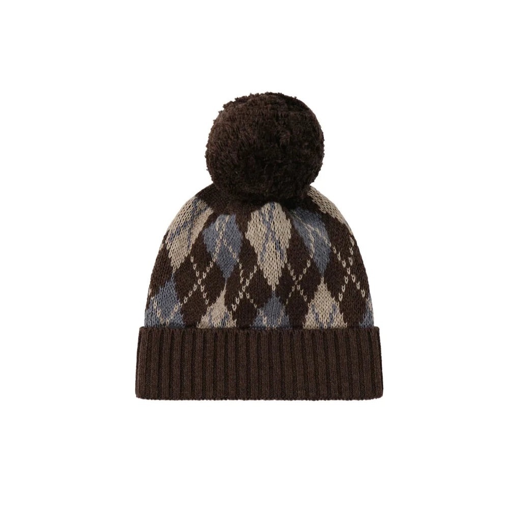 Jamie Kay Brown Jaquard Hat